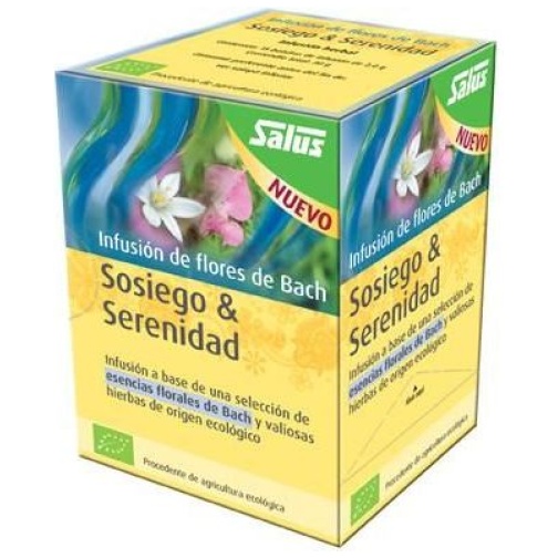 Infusión de Flores de Bach Sosiego & Serenidad 15 filtros