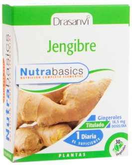 Jengibre  30 cápsulas – Drasanvi