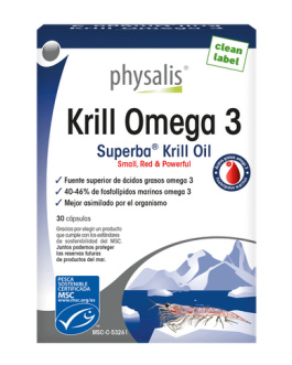 Krill Omega 3 30 perlas – Physalis