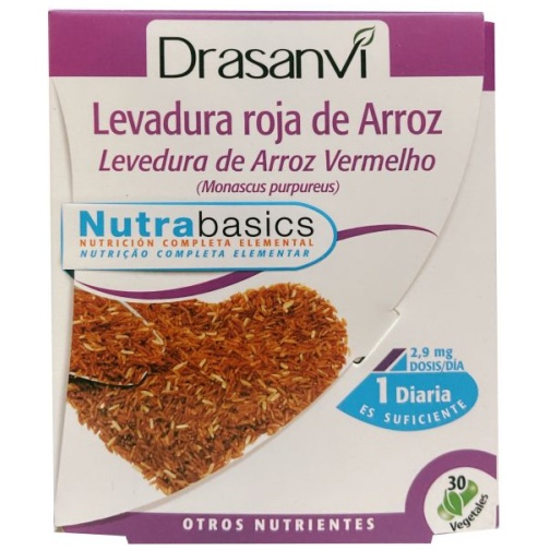 Levadura Roja de Arroz  30 cápsulas