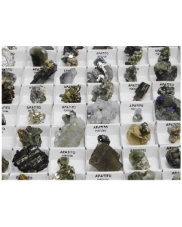 Lote De Colección 4X4 Minerales Panasqueira -Portugal- -54 Pieza