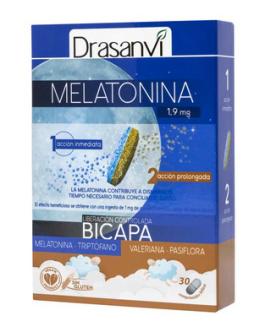 Melatonina Bicapa 1,9 mg  30 comprimidos – Drasanvi