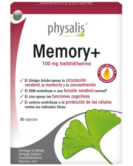 Memory+ 30 cápsulas – Physalis