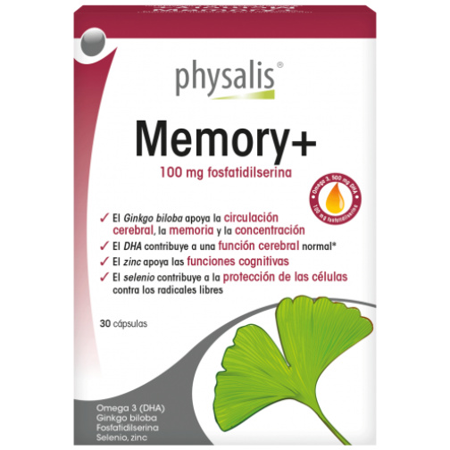 Memory+ 30 cápsulas - Physalis