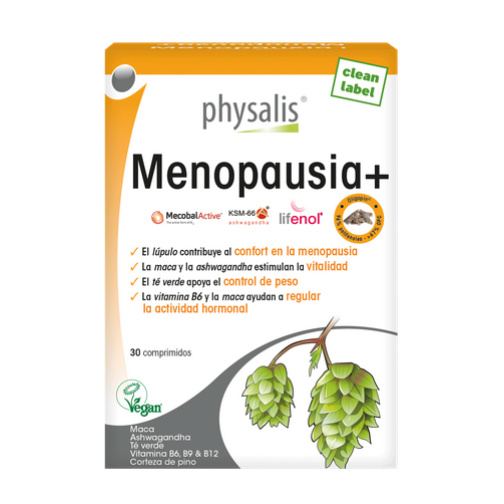 Menopausia+ 30 comprimidos - Physalis