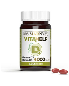Vitamina D3 4000 UI Línea VITAHELP – Marnys