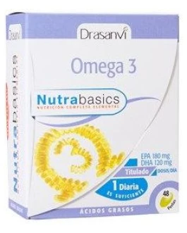 Omega 3 1.000 mg  48 perlas – Drasanvi