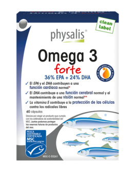 Omega 3 Forte 60 perlas – Physalis