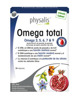 Omega Total 30 perlas – Physalis