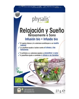 Relajación y Sueño 20 filtros – Physalis