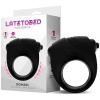 LATETOBED Romeri Anillo + Bala Vibradora Silicona Negro