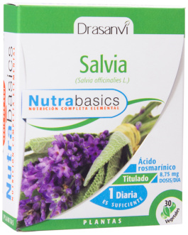 Salvia  30 cápsulas – Drasanvi