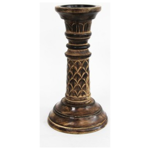 Soporte Candelabro Madera