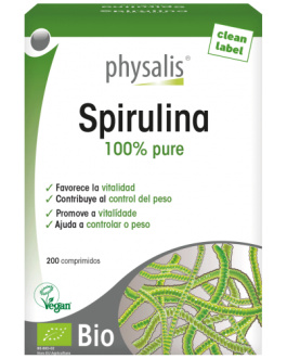 Spirulina 200 comprimidos – Physalis