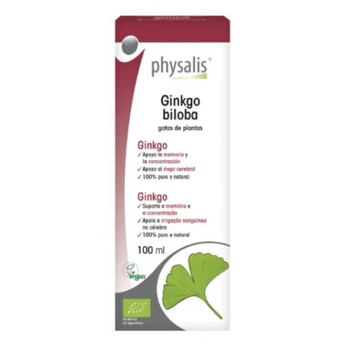 Tintura de Ginkgo Biloba 100 ml - Physalis