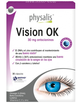 Vision OK 30 cápsulas – Physalis