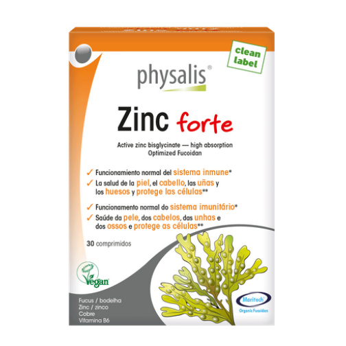 Zinc Forte 30 comprimidos - Physalis