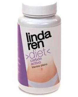 Lindaren Diet Carbon Activo 60Cap. Artesania