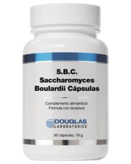 S.B.C.(Saccharomyces Boulardii)3000 Mill Ufc 50C Douglas Laboratories