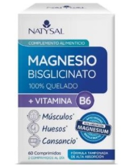 Magnesio + B6 60Comp. Natysal