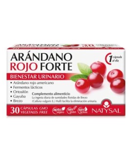 Arandano Rojo Forte 30Cap. Natysal