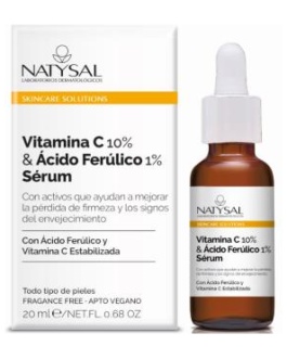 Vitamina C 10% & Acido Ferulico 1% Serum 20Ml. Natysal