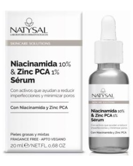 Niacinamida 10% & Zinc Pca 1% Serum 20Ml. Natysal