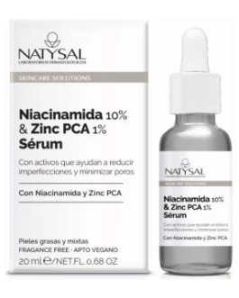 Niacinamida 10% & Zinc Pca 1% Serum 20Ml. Natysal