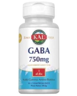 Gaba 750Mg. 30Comp. Solaray