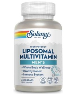 Liposomal Multivitamin Mens 60Vcaps. Solaray