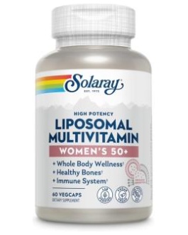 Liposomal Multivitamin Womens 50+ 60Vcaps. Solaray
