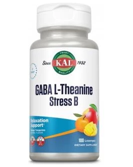 Gaba L-Theanine Stress B 100Comp. Solaray