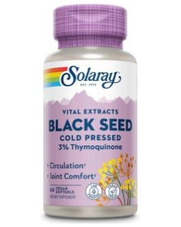 Black Seed Comino Negro 60Vcap. Solaray