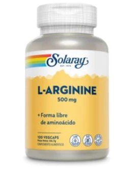 L-Arginine 500Mg. 100Cap. Solaray