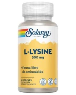 L-Lysine 500Mg. 60Cap. Solaray