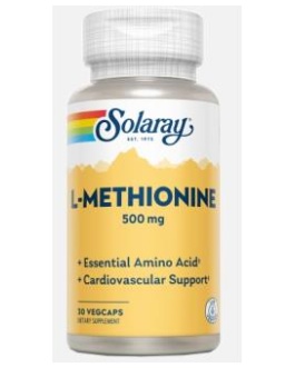 L-Methionine 500Mg. 30Cap. Solaray