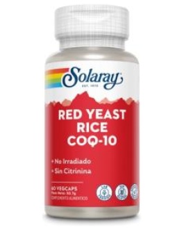 Red Yeast Rice Plus Q10 60Cap. Solaray