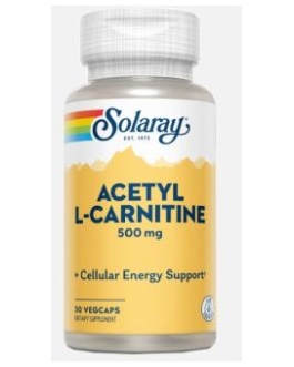 Acetyl L-Carnitine 500Mg. 30Cap. Solaray