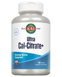 Ultra Cal Citrate + K2   120Compr. Solaray