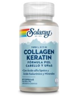 Collagen Keratin 60Comp. Solaray