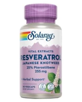 Super Resveratrol 250Mg. 30Cap. Solaray