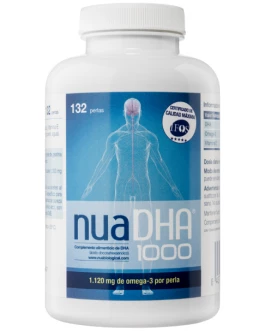 NuaDHA 1000 (132 perlas) – Nua Biological