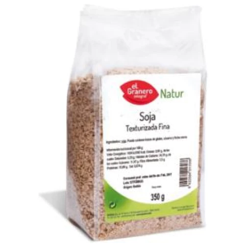 EL GRANERO INTEGRAL-SOJA TEXTURIZADA FINA 350GR (GRANERO)