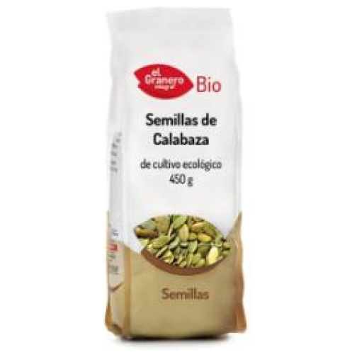 EL GRANERO INTEGRAL-CALABAZA SEMILLA BIOLOGICAS 450GR.