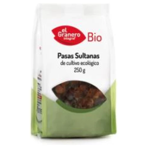 EL GRANERO INTEGRAL-PASAS SULTANAS BIOLOGICAS 250GR (GRANERO)