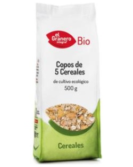 5 Cereales Copos Biologicos 500Gr.
