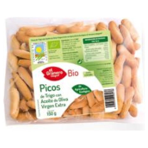 EL GRANERO INTEGRAL-PICOS DE TRIGO BIO. C/AC.OLIVA 150GR. (GRA)