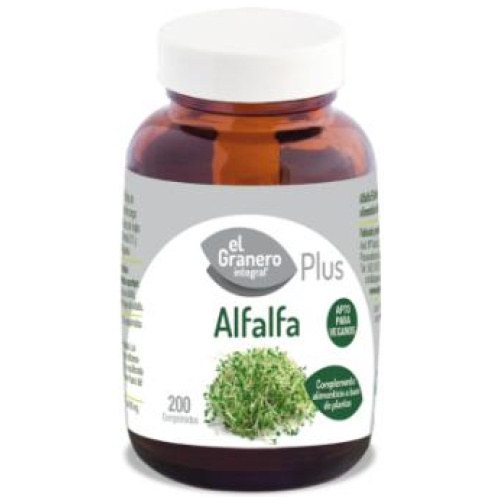 EL GRANERO INTEGRAL-ALFALFA FORTE 200 COMP.400MG. (GRANERO)