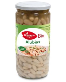 Alubias Blancas Bio. Tarro 660/450 Gr