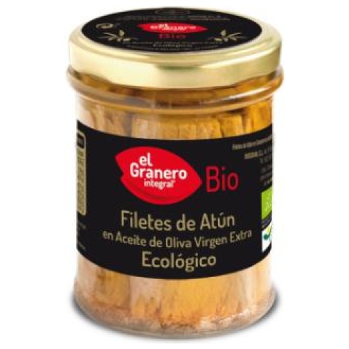 EL GRANERO INTEGRAL-FILETES ATUN BIO. TARRO 195GR. (GRA)